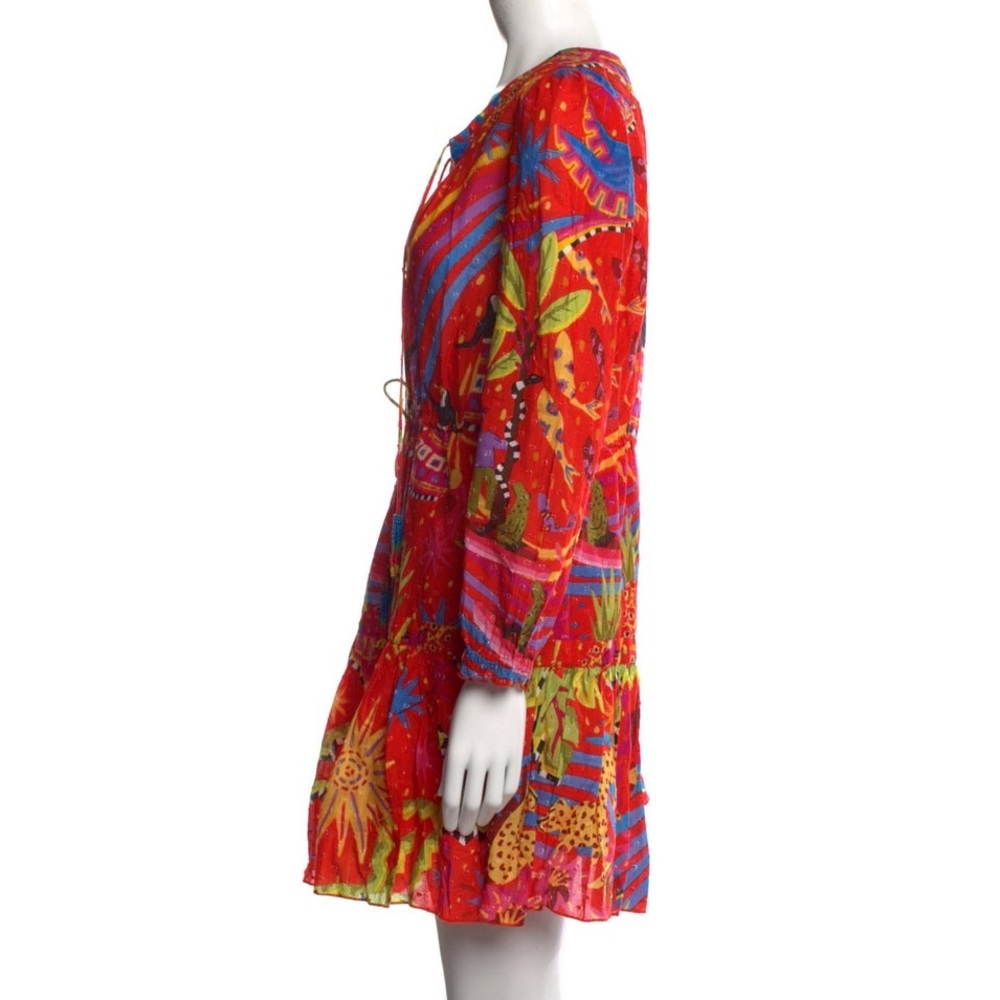 Farm Rio Magic Forest Mini Dress, L - Picture 3 of 10